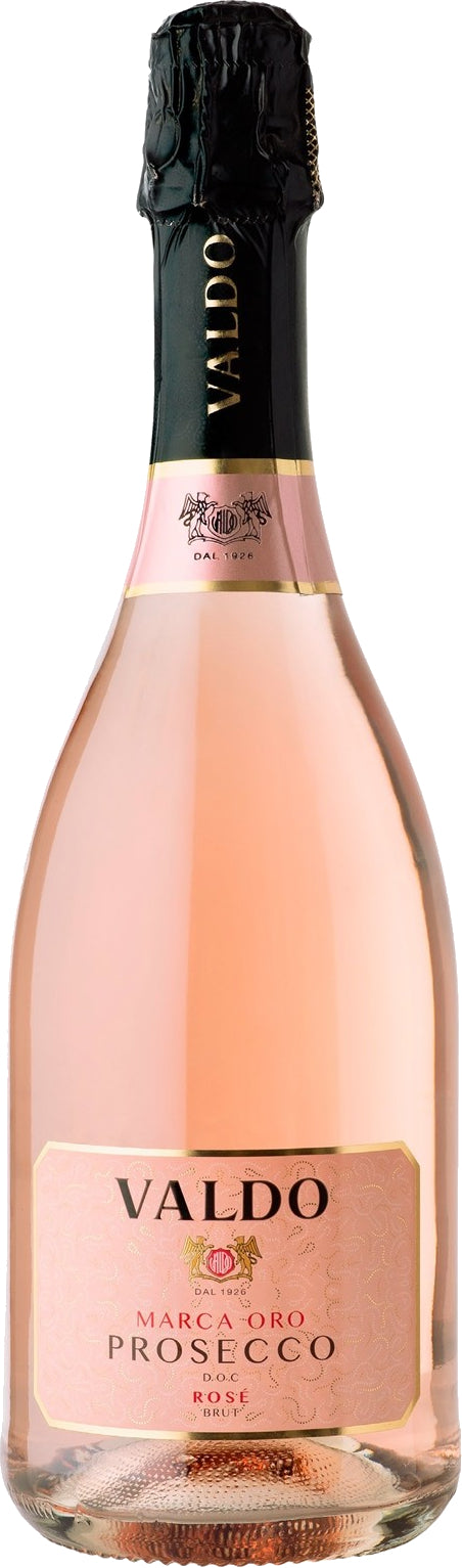 Valdo Marca Oro Prosecco Rose Brut 2022  Front Bottle Shot