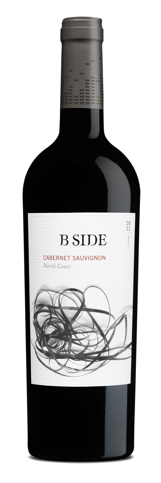 B Side North Coast Cabernet Sauvignon 2021  Front Bottle Shot