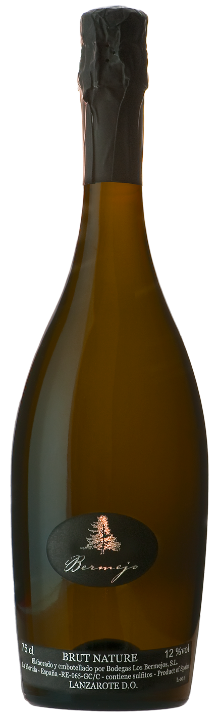 Los Bermejos Brut Nature 2023  Front Bottle Shot