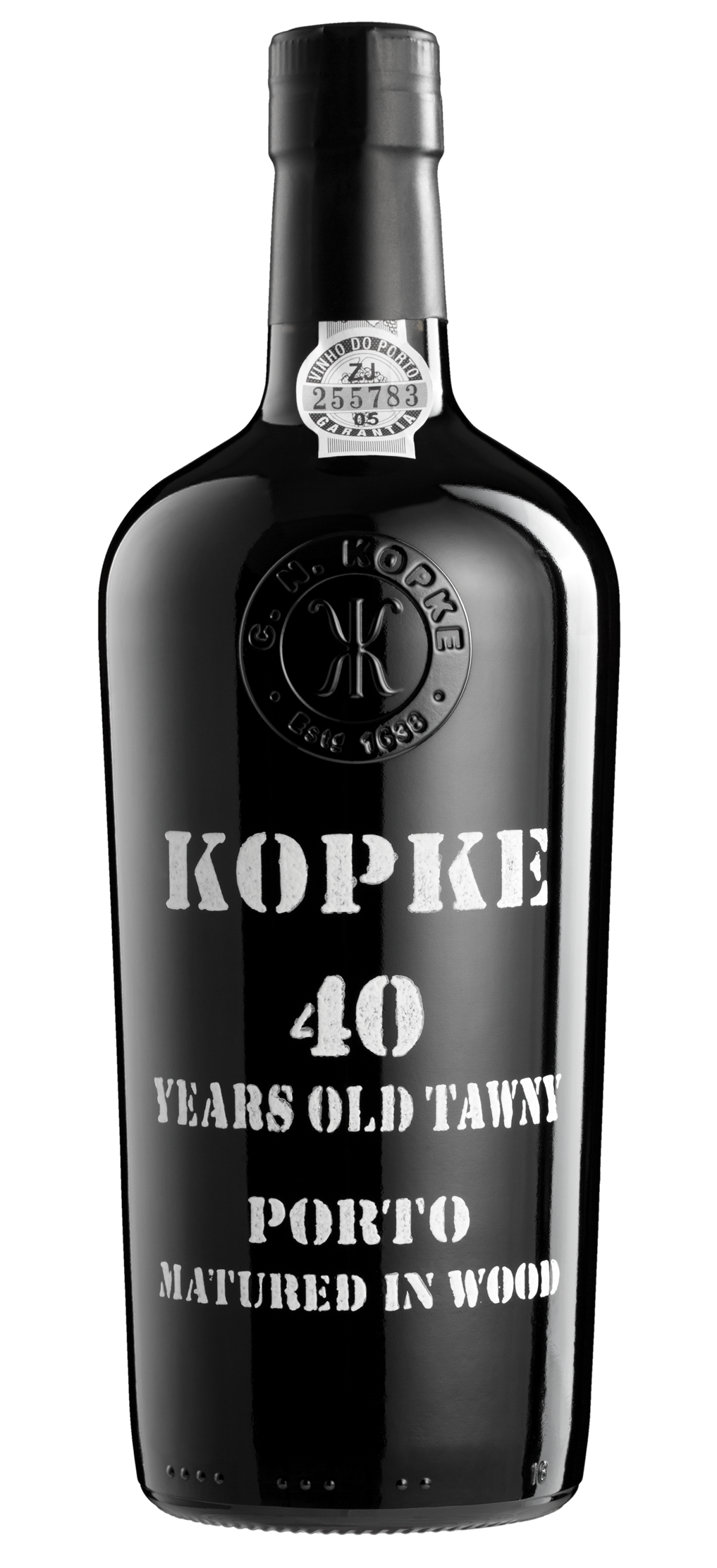 Kopke 40 Year Tawny Port  Front Bottle Shot