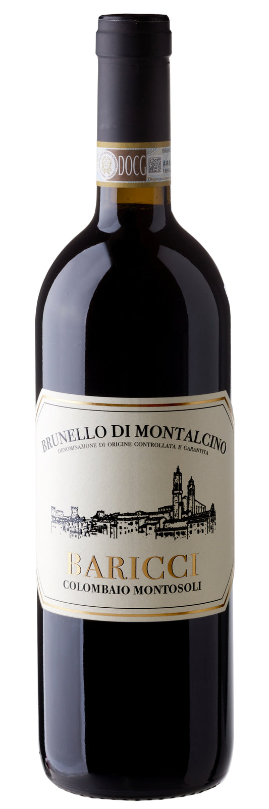 Baricci Montosoli Brunello di Montalcino 2020  Front Bottle Shot