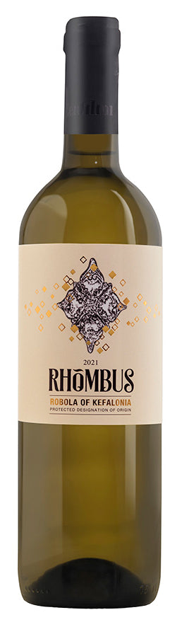 Gentilini Rhombus Robola 2022  Front Bottle Shot