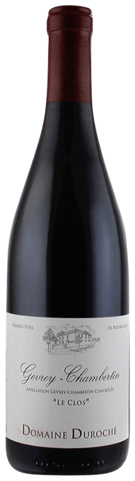 Domaine Duroche Gevrey-Chambertin Le Clos 2022  Front Bottle Shot