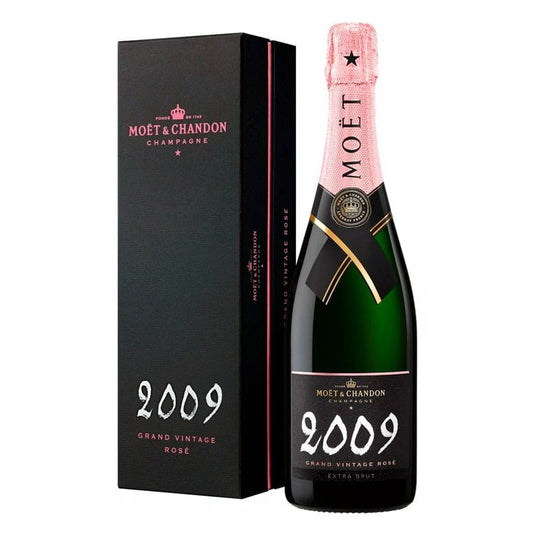 Moet & Chandon Grand Vintage Rose 2009 Champagne 750ml
