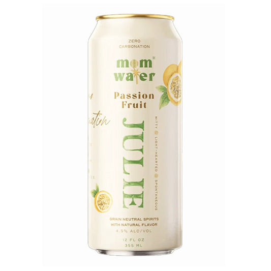Mom Water Julie Passion Fruit Vodka Cocktail 4/355ml
