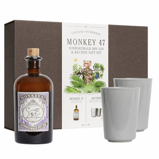 Monkey 47 Schwarzwald Dry Gin 375ml Gift Set