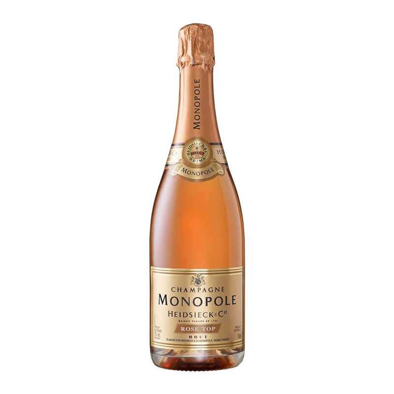 Monopole Heidsieck Rose Top Champagne 750ml