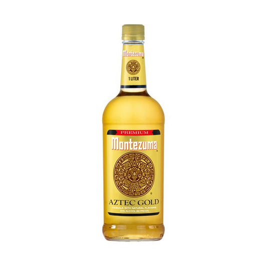 Montezuma Aztec Gold Flavored Tequila 1L