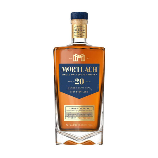 Mortlach 20 Year Old Cowies Blue Seal Scotch Whisky 750ml