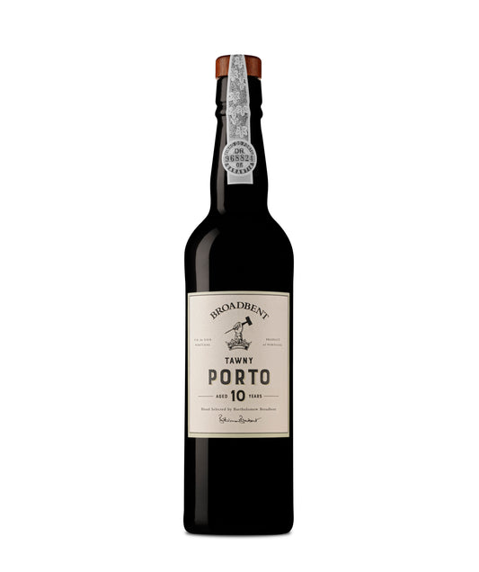 Broadbent 10 Year Tawny Port  Front Bottle Shot