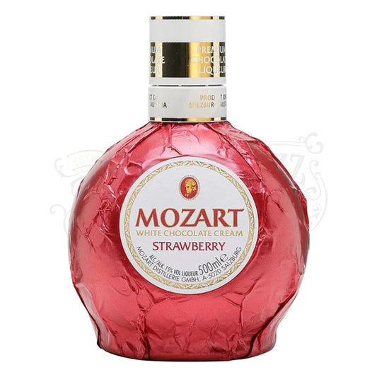Mozart White Chocolate Strawberry Cream Liqueur