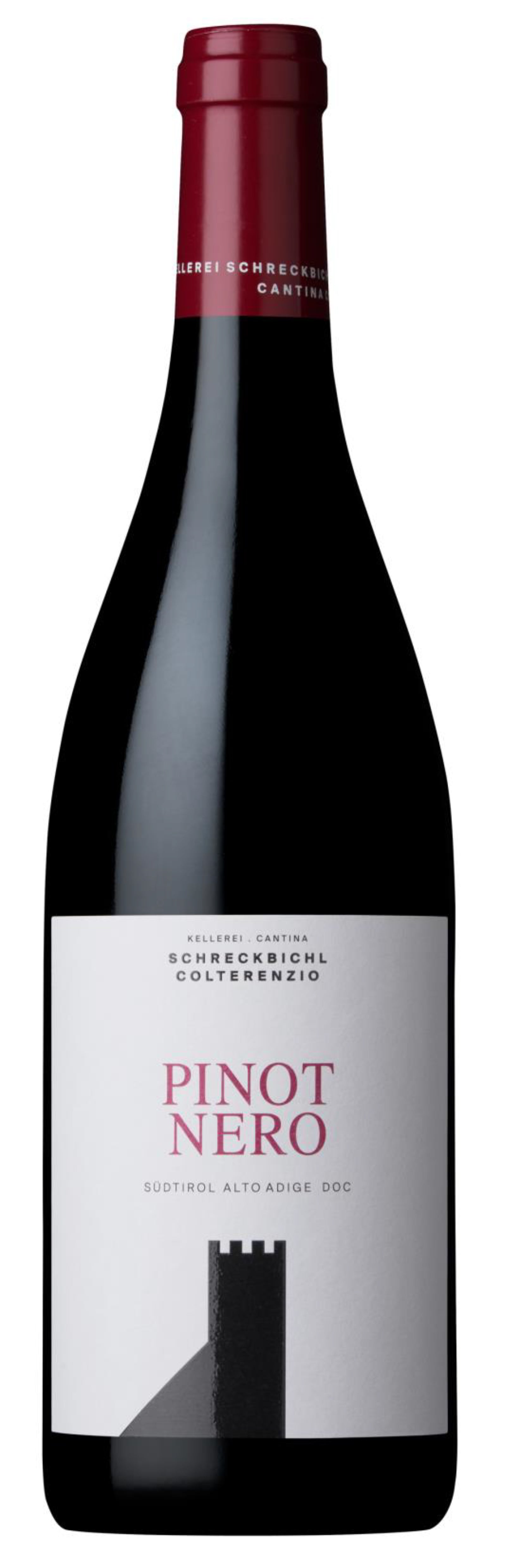Colterenzio Pinot Nero 2023  Front Bottle Shot