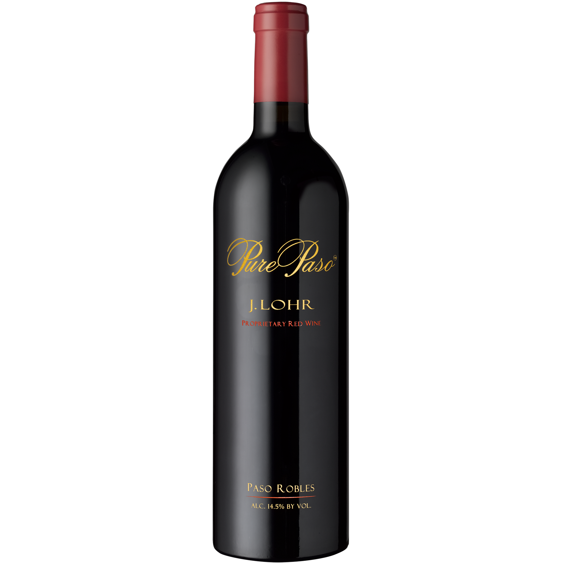 J. Lohr Pure Paso Proprietary Red 2021  Front Bottle Shot