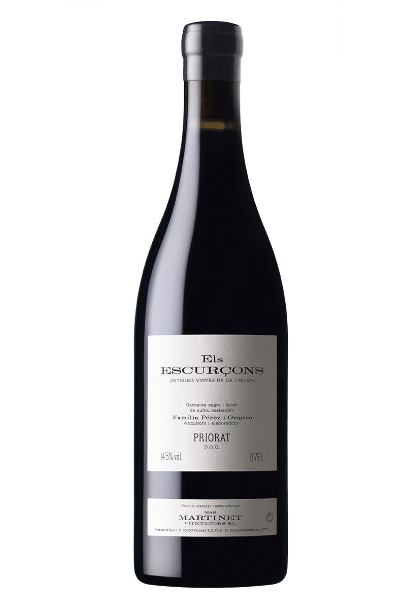 Mas Martinet Els Escurcons 2020  Front Bottle Shot