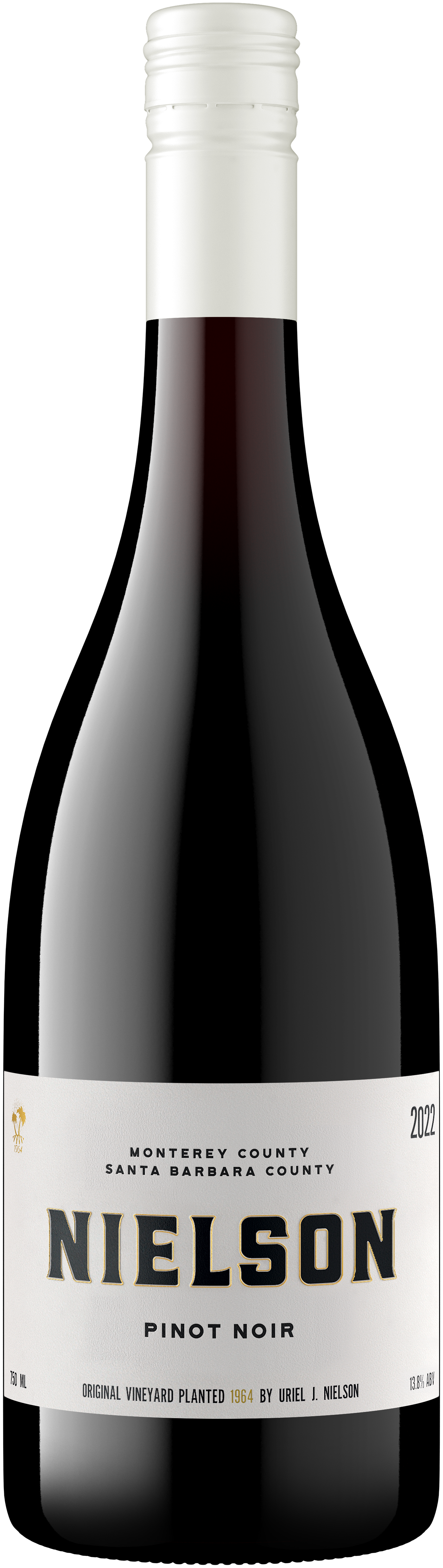 Nielson Monterey-Santa Barbara Pinot Noir 2022  Front Bottle Shot