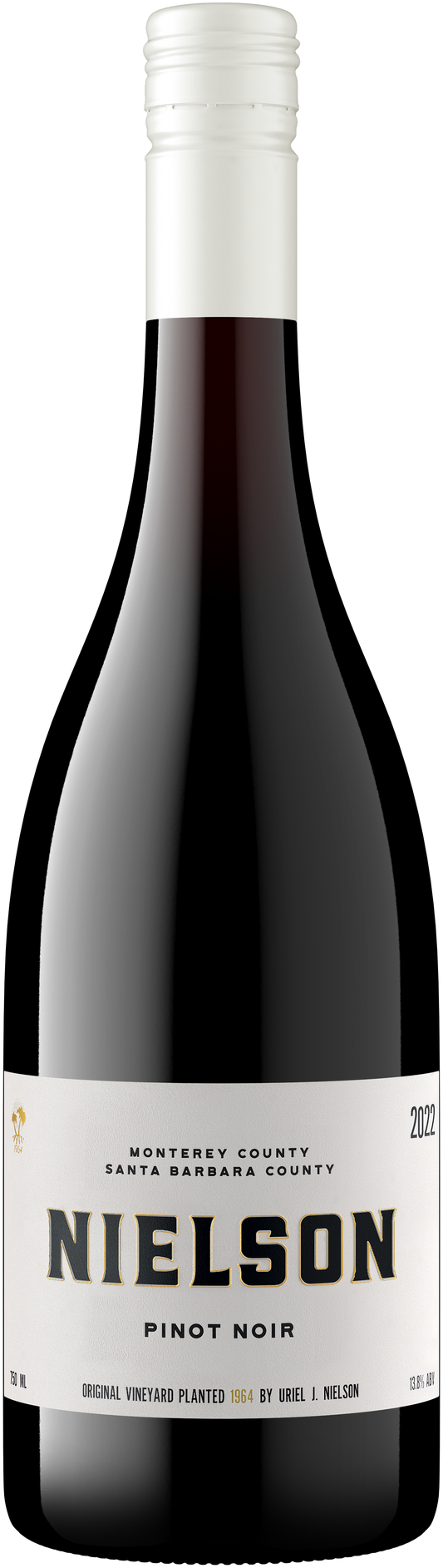 Nielson Monterey-Santa Barbara Pinot Noir 2022  Front Bottle Shot