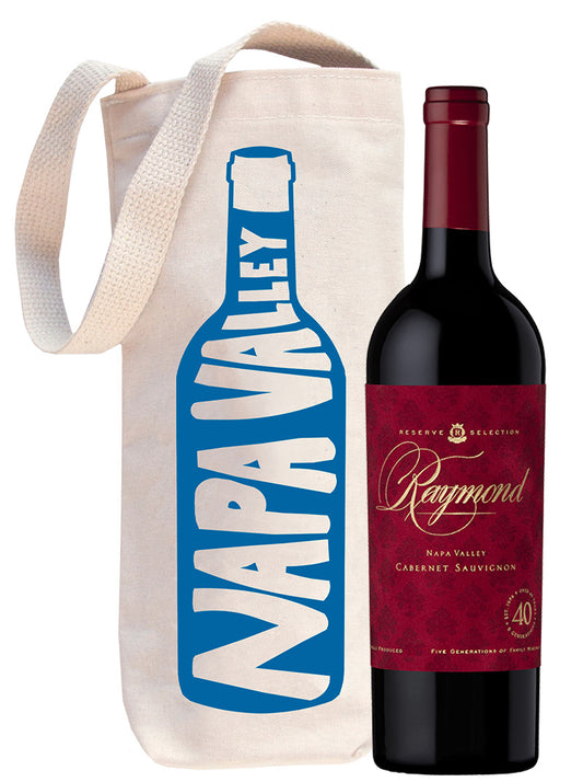 Raymond Reserve Selection Cabernet Sauvignon & Napa Wine Tote