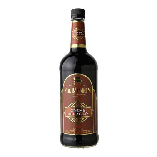Mr Boston Creme De Cacao Dark Liqueur 1L