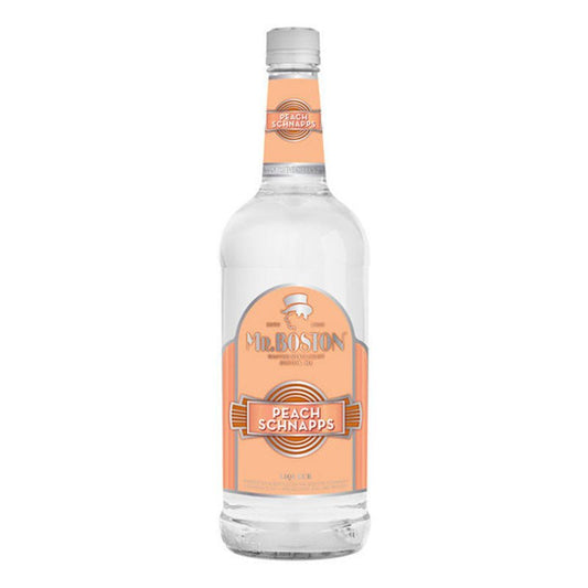 Mr Boston Peach Schnapps Liqueur 1L