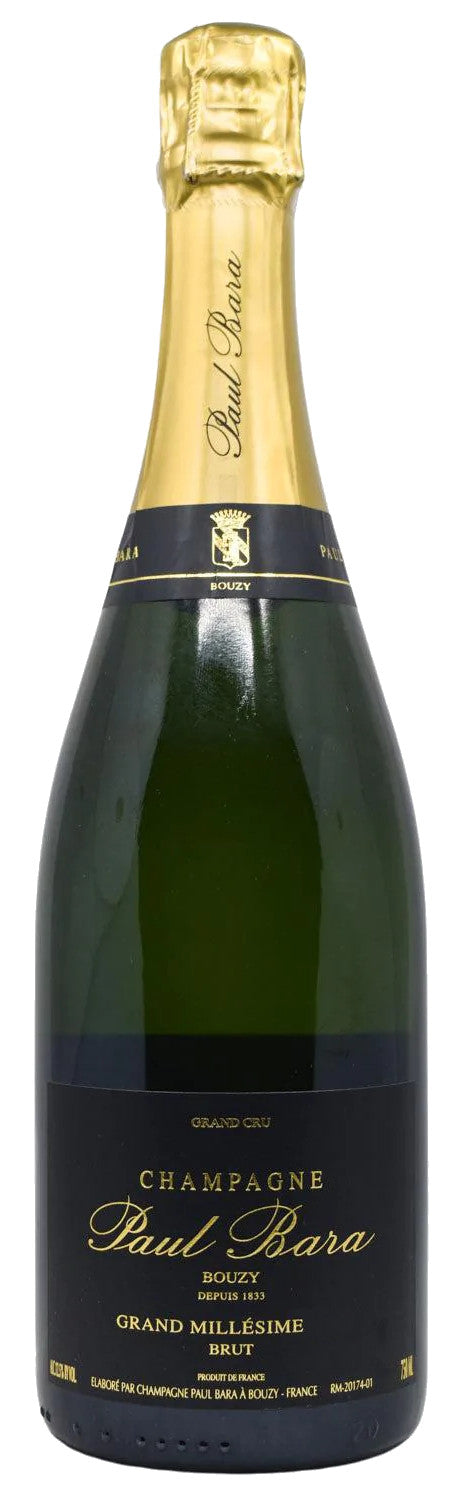 Paul Bara Brut Millesime Grand Cru 2016  Front Bottle Shot