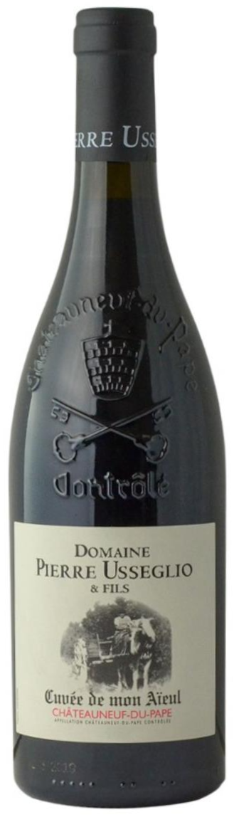 Domaine Pierre Usseglio et Fils Chateauneuf-du-Pape Cuvee de Mon Aieul 2020  Front Bottle Shot