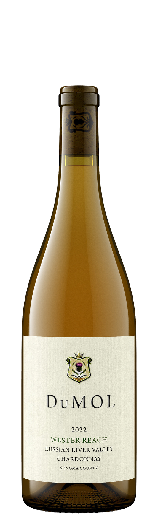 DuMOL Wester Reach Chardonnay 2022  Front Bottle Shot