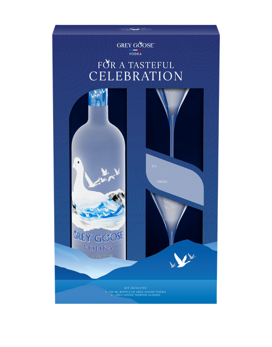 GREY GOOSE® SPECIAL EDITION MARTINI HOLIDAY GIFT SET 750 ML