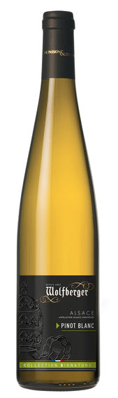 Wolfberger Pinot Blanc 2022  Front Bottle Shot