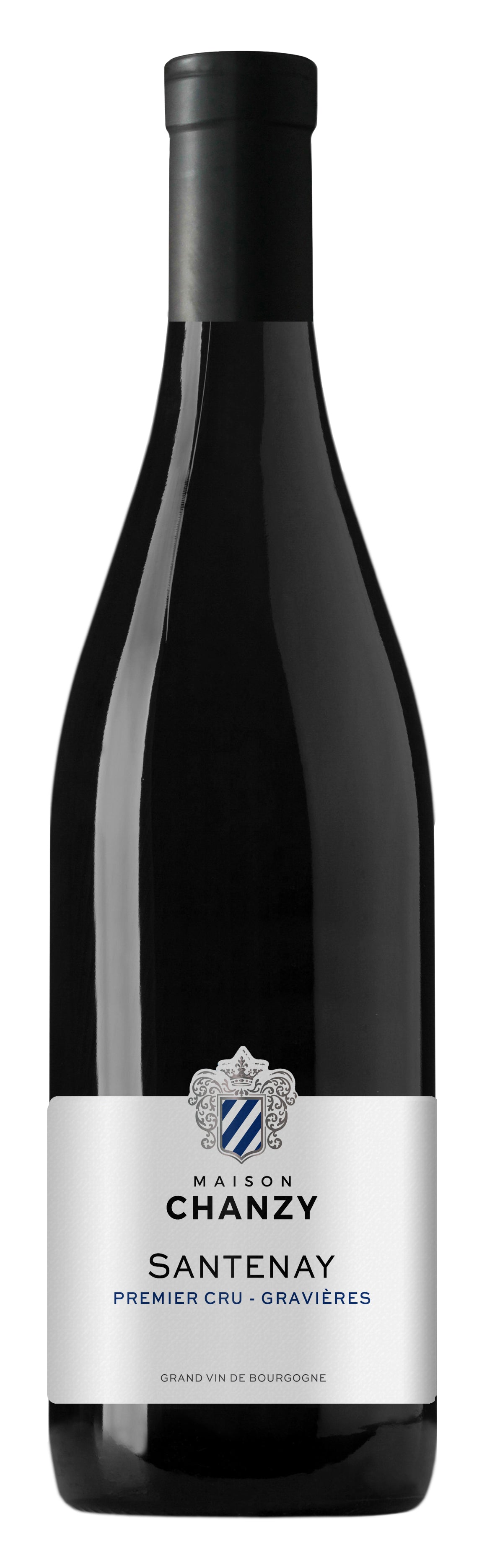 Maison Chanzy Santenay Les Gravieres Premier Cru 2022  Front Bottle Shot