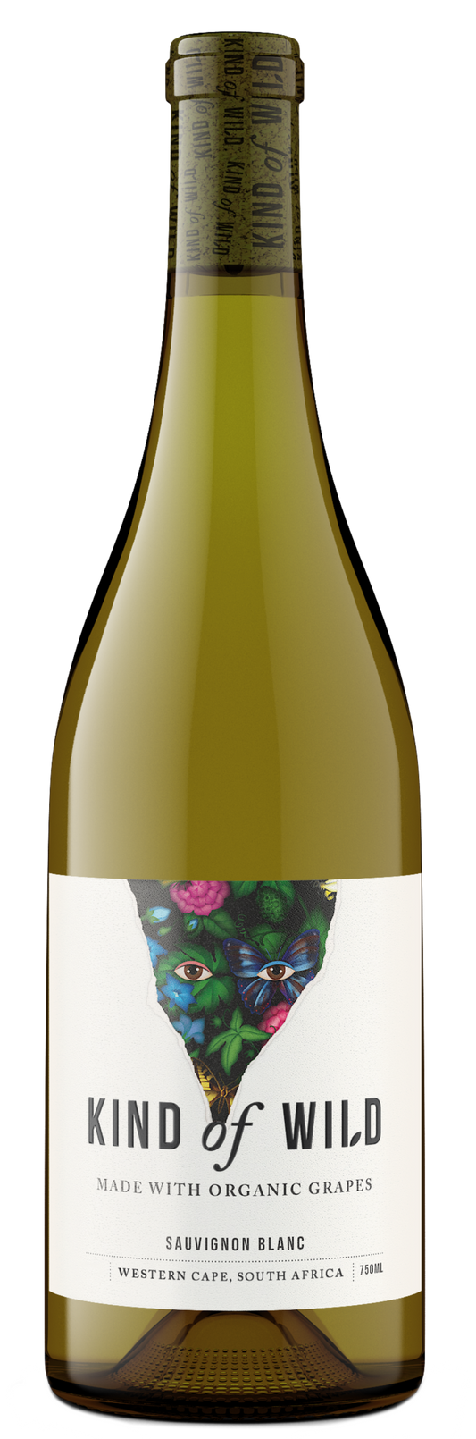 Kind of Wild Organic Sauvignon Blanc 2023  Front Bottle Shot