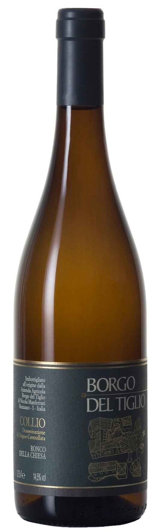 Borgo del Tiglio Collio Ronco della Chiesa 2018  Front Bottle Shot