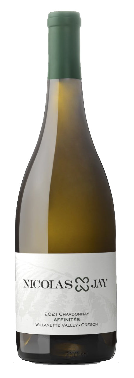 Nicolas-Jay Affinites Chardonnay 2021  Front Bottle Shot