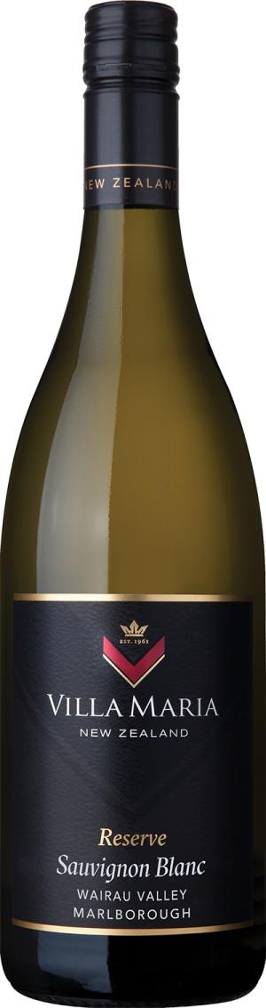 Villa Maria Wairau Valley Reserve Sauvignon Blanc 2023  Front Bottle Shot