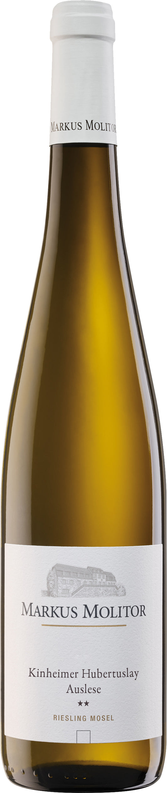 Markus Molitor Kinheimer Hubertuslay Riesling Auslese 2016  Front Bottle Shot