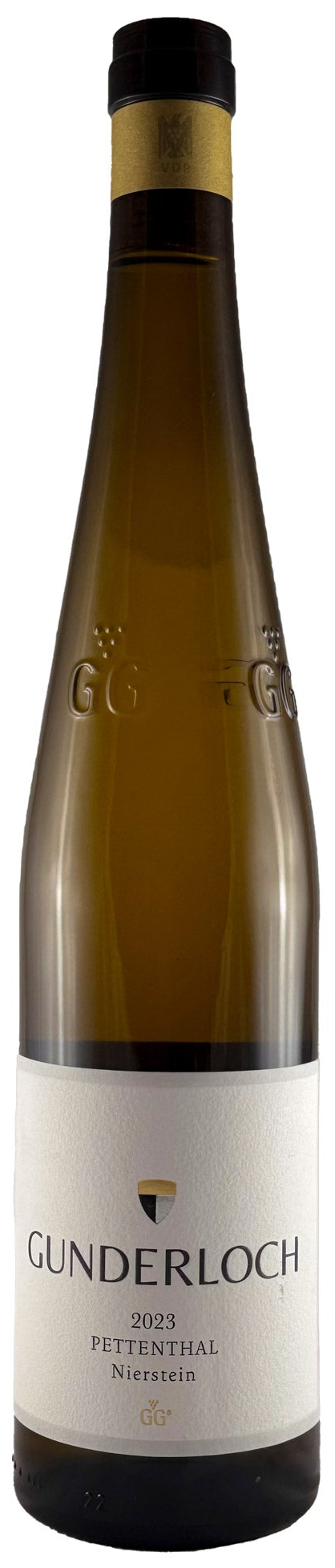Gunderloch Pettenthal Riesling Trocken Grosses Gewachs 2023  Front Bottle Shot