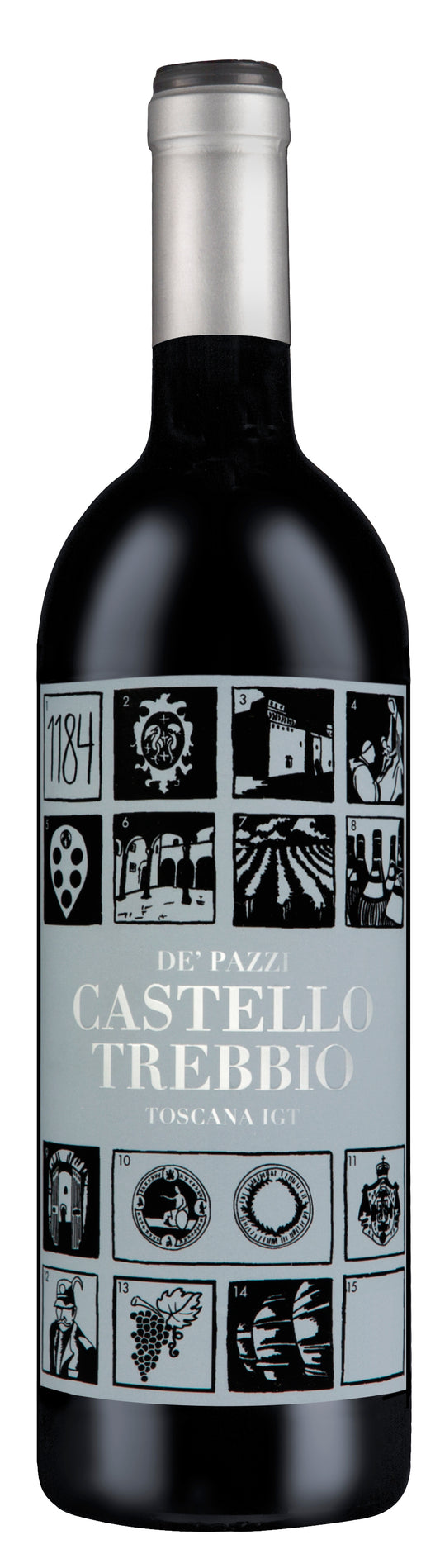 Castello Trebbio De Pazzi 2017  Front Bottle Shot