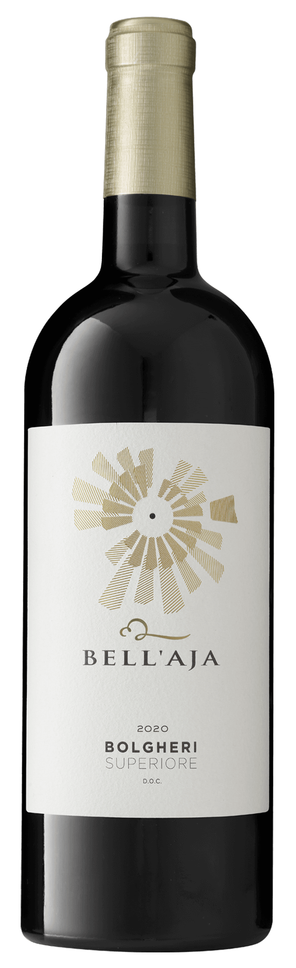 Bell 'Aja Bolgheri Superiore 2020  Front Bottle Shot