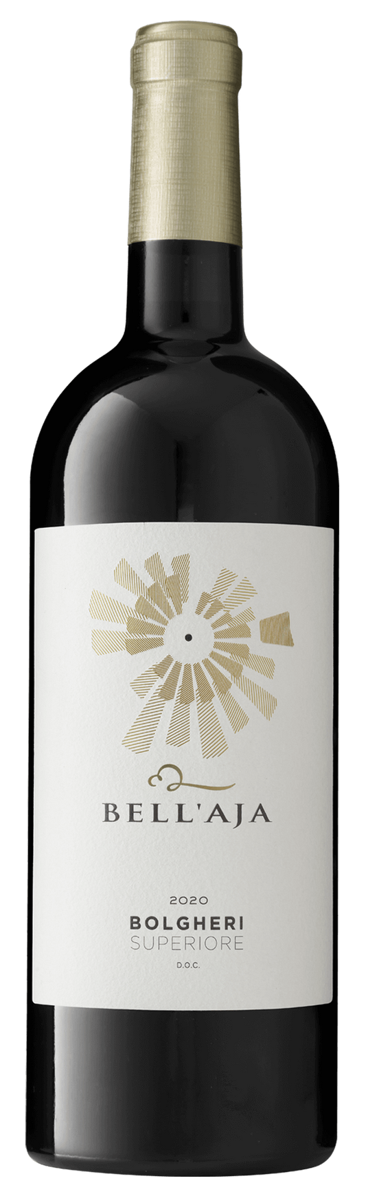 Bell 'Aja Bolgheri Superiore 2020  Front Bottle Shot