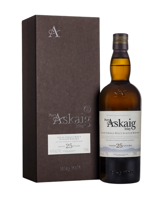 PORT ASKAIG 25 YEAR OLD ISLAY SINGLE MALT WHISKY 750 ML