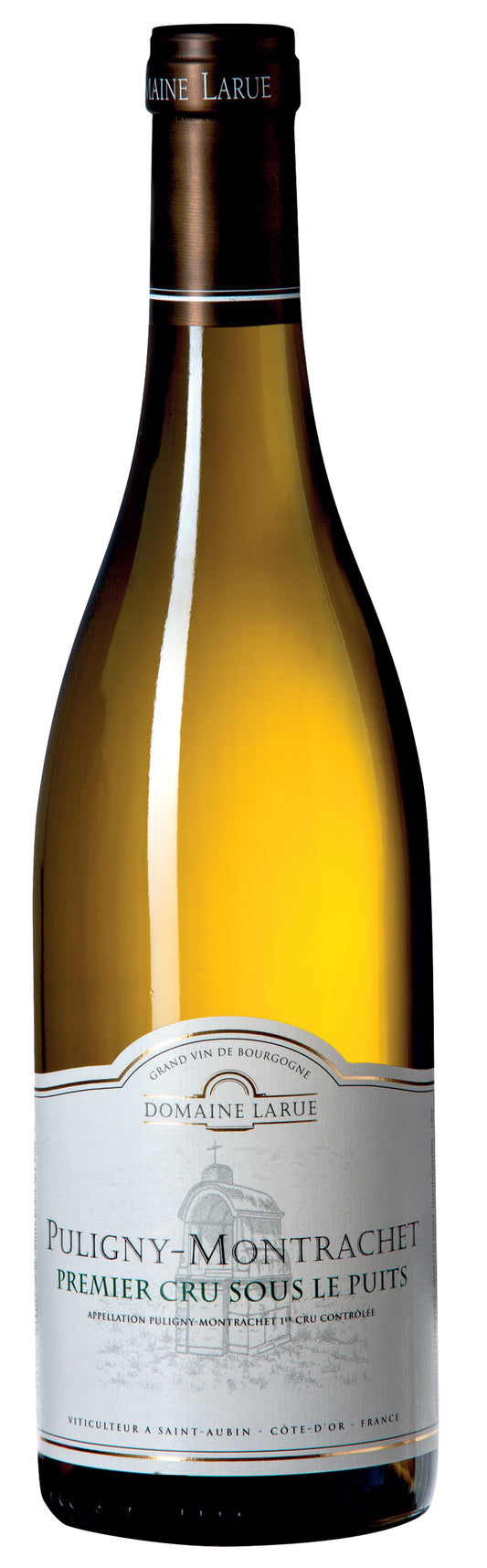 Domaine Larue Puligny-Montrachet Sous Le Puits Premier Cru 2023  Front Bottle Shot