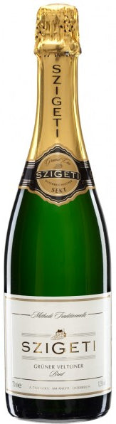 Szigeti Gruner Veltiner Brut Front Bottle Shot