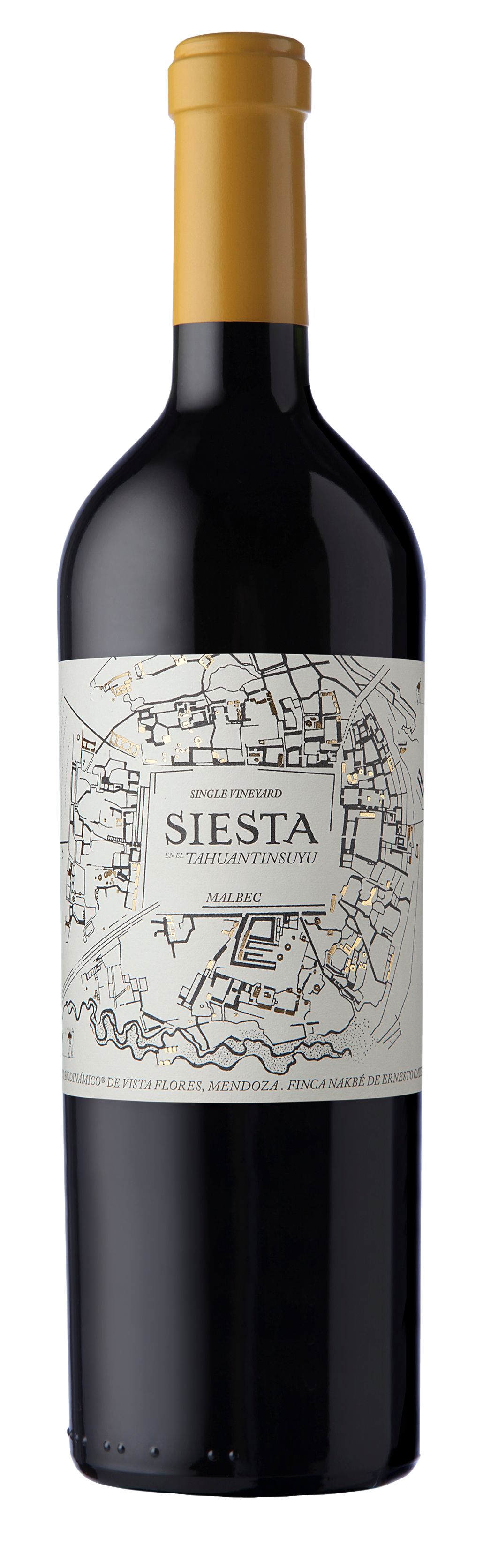 Siesta Malbec 2018  Front Bottle Shot