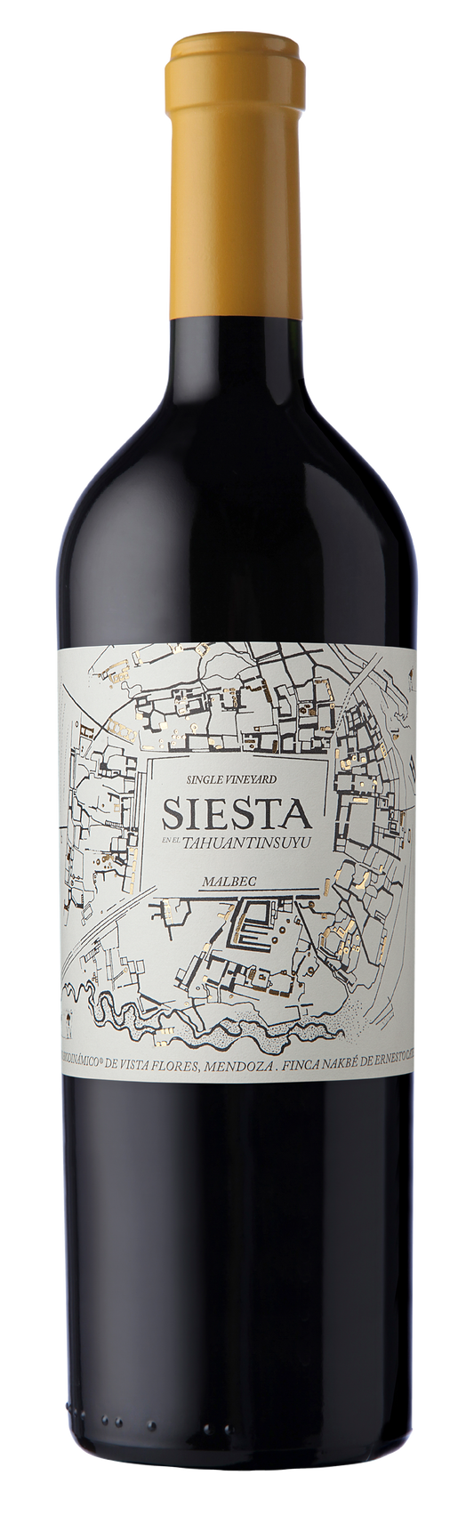 Siesta Malbec 2018  Front Bottle Shot