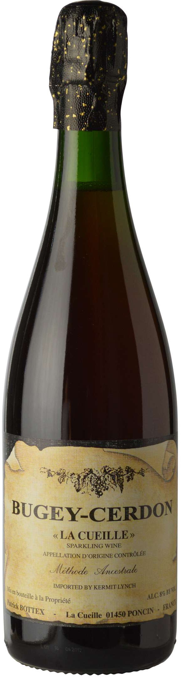 Patrick Bottex Bugey Cerdon Rose La Cueille  Front Bottle Shot