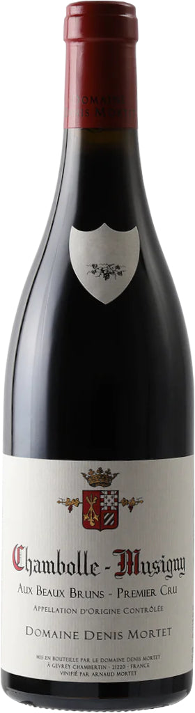 Denis Mortet Chambolle-Musigny Aux Beaux Bruns Premier Cru 2022  Front Bottle Shot