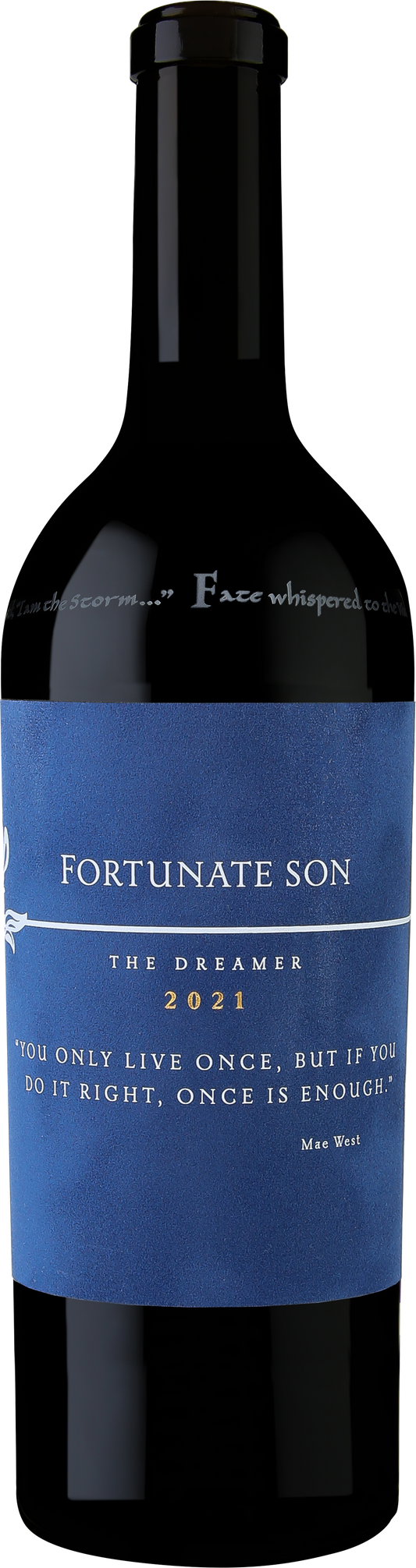 Fortunate Son The Dreamer 2021  Front Bottle Shot