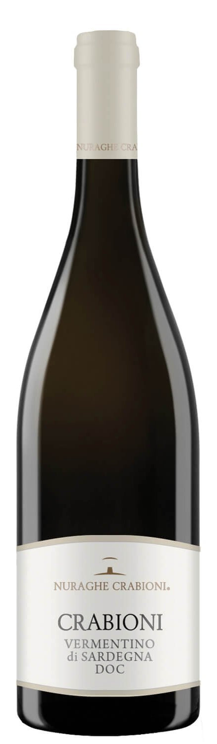Nuraghe Crabioni Vermentino di Sardegna 2021  Front Bottle Shot
