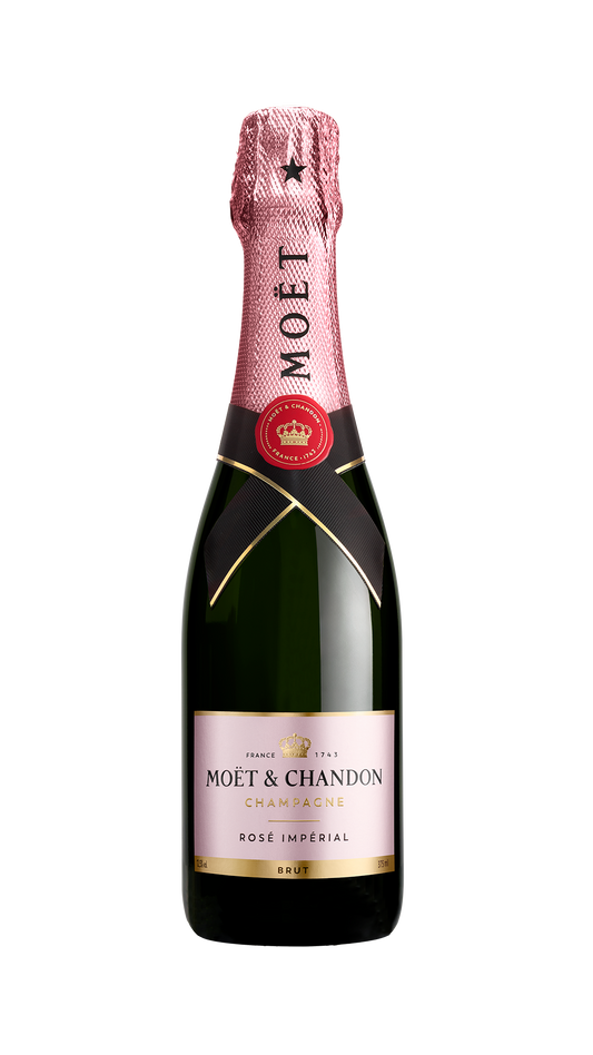 Moet & Chandon Rose Imperial (375ML half-bottle)  Front Bottle Shot