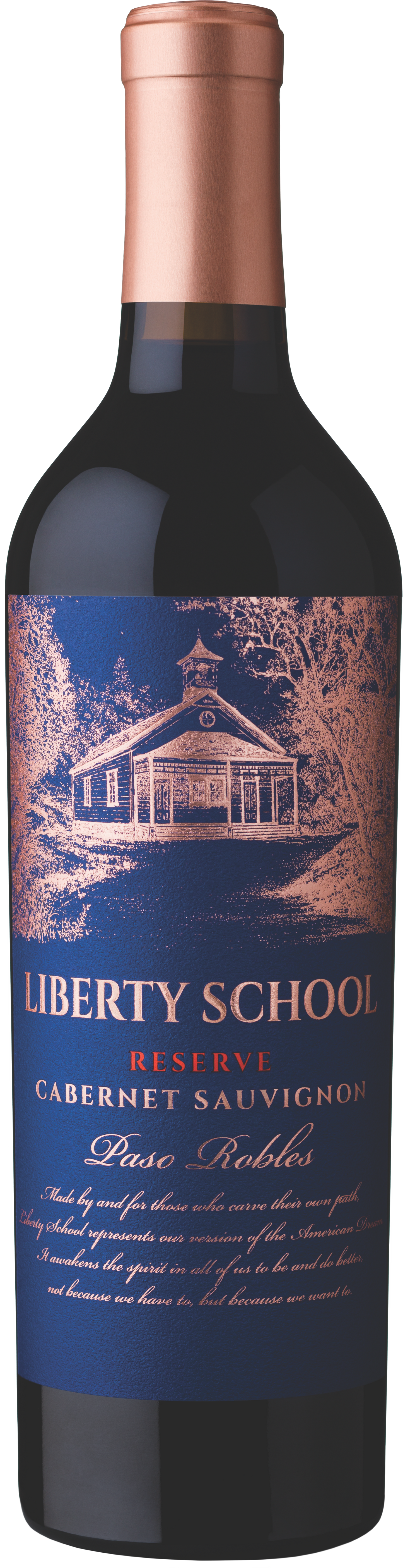Liberty School Reserve Cabernet Sauvignon 2022  Front Bottle Shot