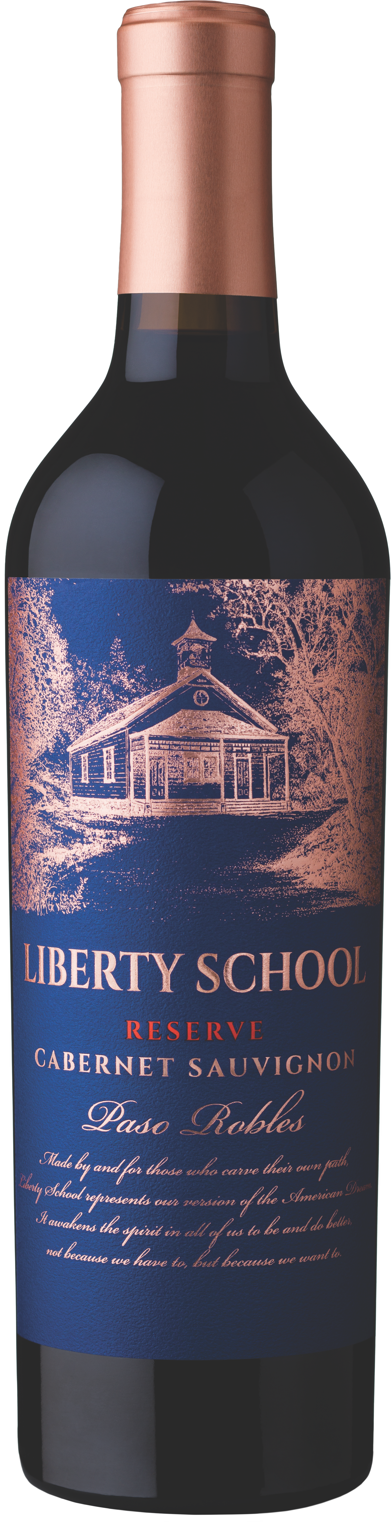 Liberty School Reserve Cabernet Sauvignon 2022  Front Bottle Shot